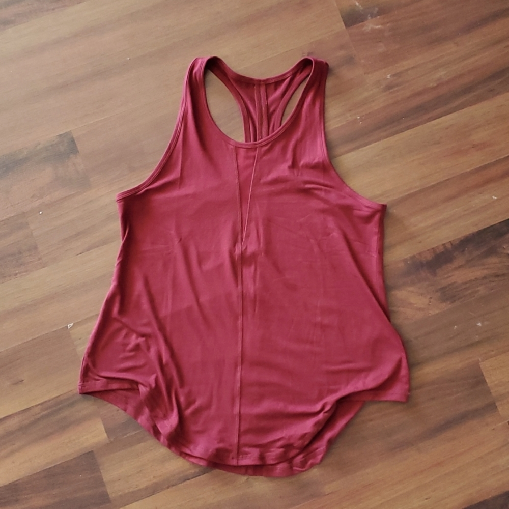 Zyia Mesh Effortless mesh panel razorback athletic tank top